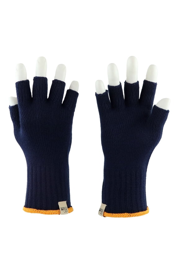 Lightweight Fingerless Wool Gloves