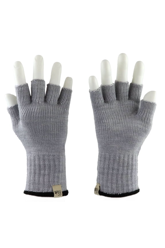 Lightweight Fingerless Wool Gloves