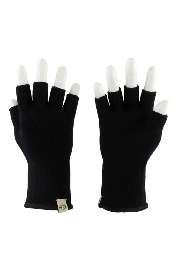 Lightweight Fingerless Wool Gloves