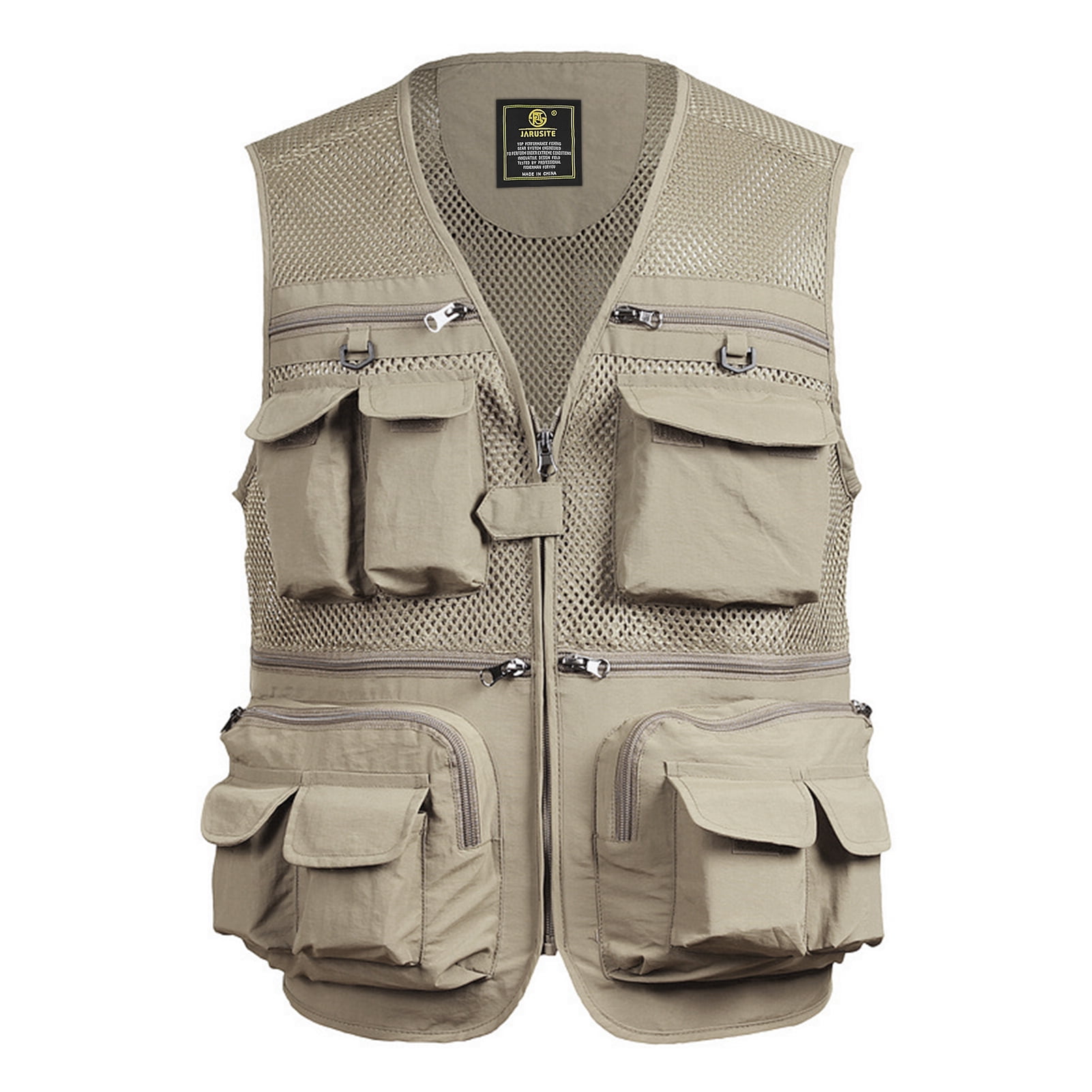 Lightweight Fishing Travel Vest, Breathable Mesh and Sweat Lightweight Fishing Travel Vest, Breathable Mesh and Sweat