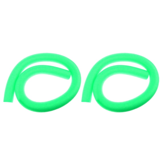 Lightweight Floating Noodle Float for Pool, 2 Pieces - Green