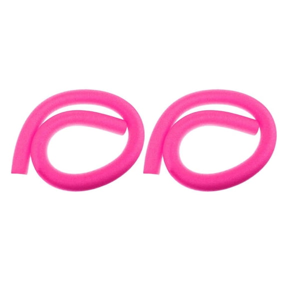 Lightweight Floating Noodle Float for Pool, 2 Pieces - Pink