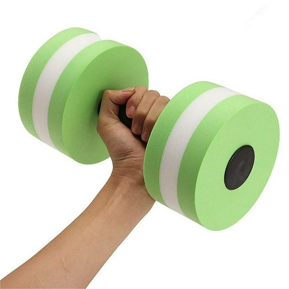 Lightweight Foam Aquatic Dumbbell for Water Aerobics, Pool Exercise, Physical Therapy & Fitness Training Sports Exercise Dumbbells