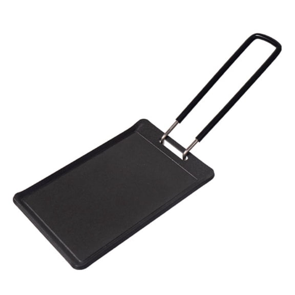 Lightweight Foldable Camping Frying Pan Non Stick Super Portable For Cooking Rice Outdoor Backpacking Must Have (Black)