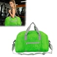 thumbnail image 1 of Lightweight Foldable Gym Duffle Bag with Separate Shoe Compartment Water Bottle Pocket Detachable Strap for Travel Sports Weekend Trip,Light Green, 1 of 7