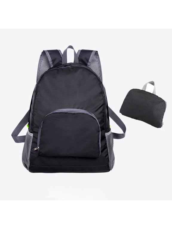 Lightweight Foldable Hiking Backpack, Water-Resistant Travel Daypack for Camping Outdoor, Unisex Little Bag