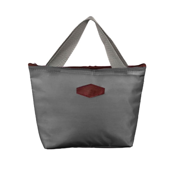 Lightweight Foldable Insulated Lunch Tote Wear Resistant Portable Cooler Bag Multifunctional For Picnic Grocery Shopping Beach Food Storage