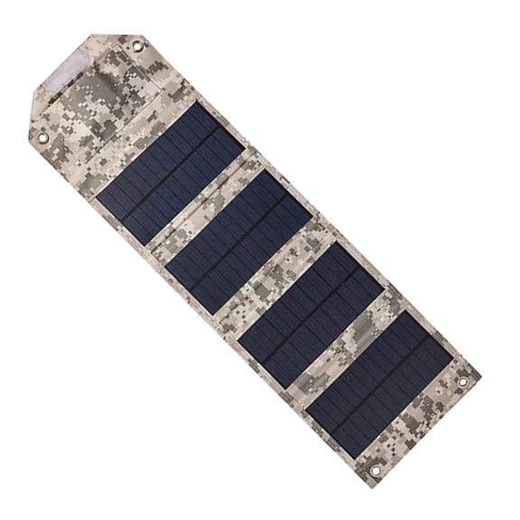 Lightweight Foldable Solar Chargers Panel 10W 12W 14W Camouflage Design Compatible for Electronic Devices Smartphones