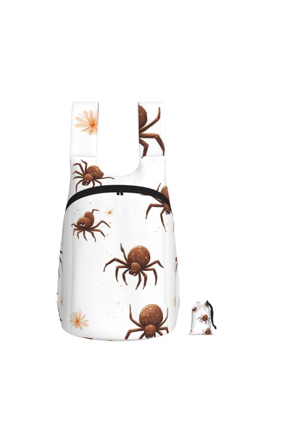 Lightweight Foldable Storage Backpack For Hiking And Everyday Useperfect For Shopping Commuting Travel Spider