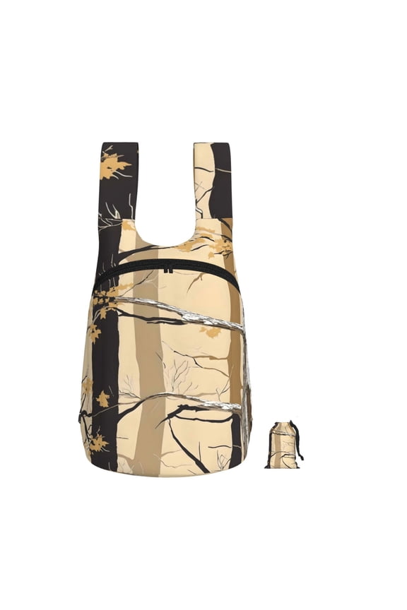Lightweight Foldable Storage Backpack For Hiking And Everyday Useperfect For Shopping Commuting Travel Woods Camouflage Tan_1
