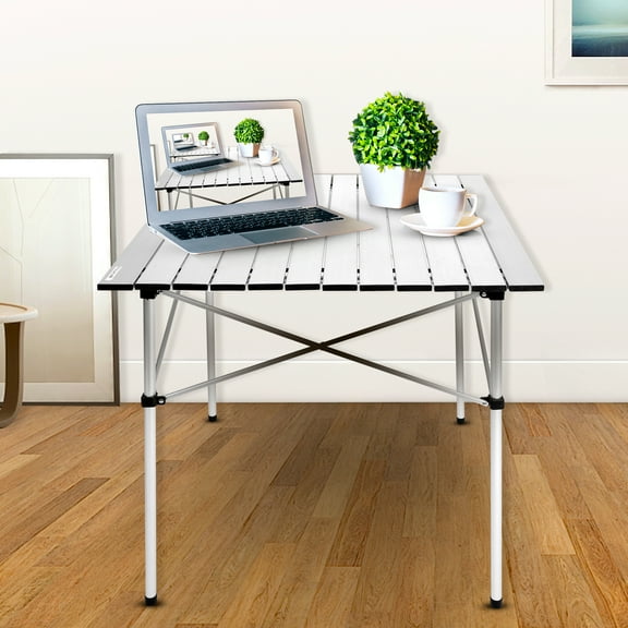 Lightweight Folding Camping Table,Ultra Compact Aluminum Table Portable  Table Folding Beach Table