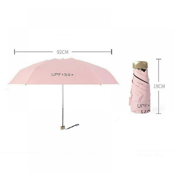 Lightweight Folding Umbrella UV Protection Travel Umbrella Outdoor Parasol Portable Umbrella