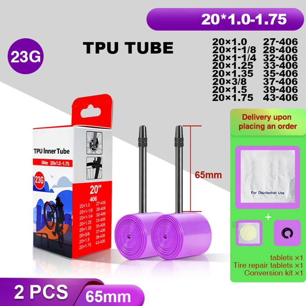 Lightweight For Tpu Inner Tube For 20Inch 406 Mountain Bike 23G With ...