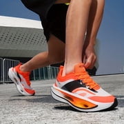Lightweight Full-Length Carbon Plate Running Shoes with Thick Soles, Breathable And Shock-Absorbing, Designed for Professional Male Marathon Racing