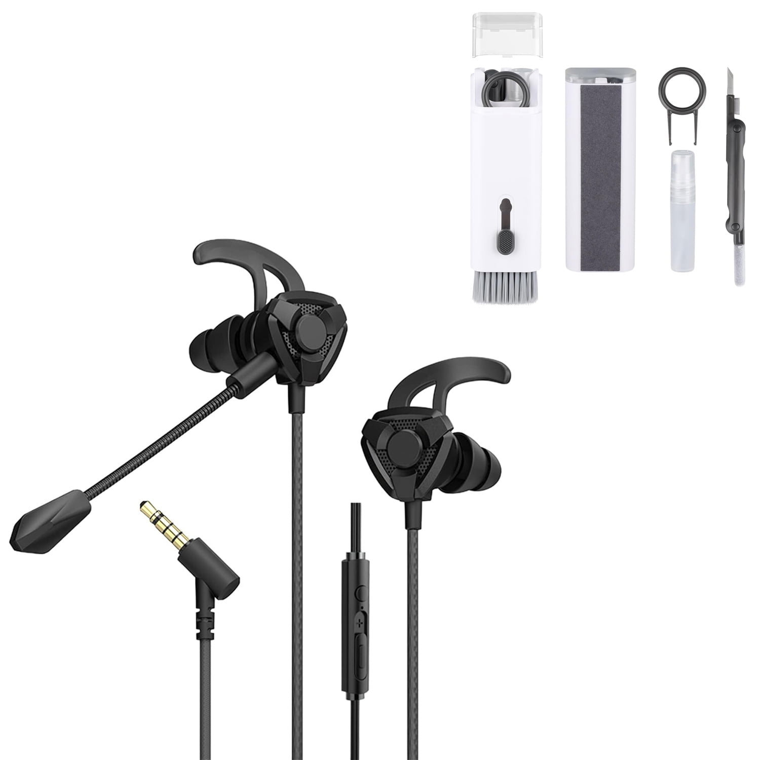 Pre Owned Lightweight Gaming Earbuds Xbox Series X S PS5 Switch PC Compatible with Cleaning kit Bolt Axtion
