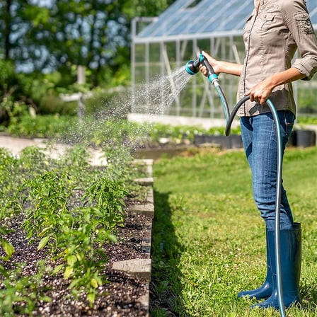 Lightweight Garden Hose, Kink , Drinking Water Safe, 1/2" x 25'