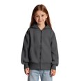 thumbnail image 1 of Lightweight Girls Hooded Zip Up Jacket Casual Pullover Coat for Teens and Youth in Autumn and Winter Fashion, 1 of 5