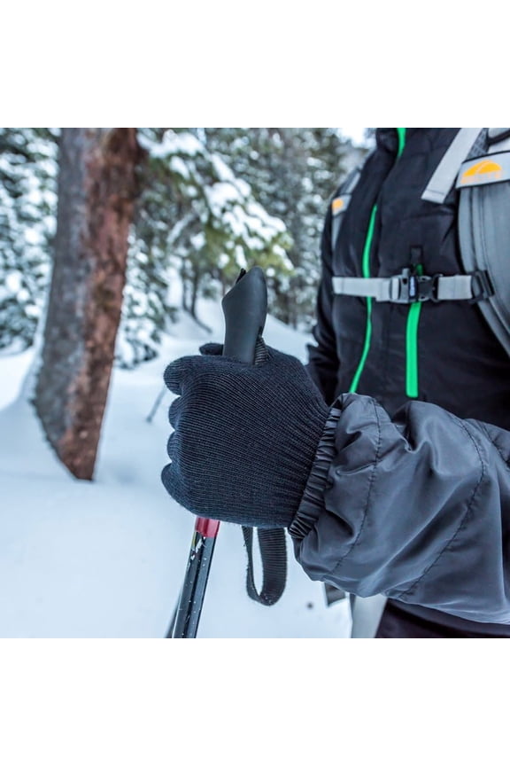 Minus33 Merino Wool Glove Liner - Warm Base Layer - Ski Liner Glove - 3 Season Wear - Multiple Colors and Sizes - Ash Gray - X-Large