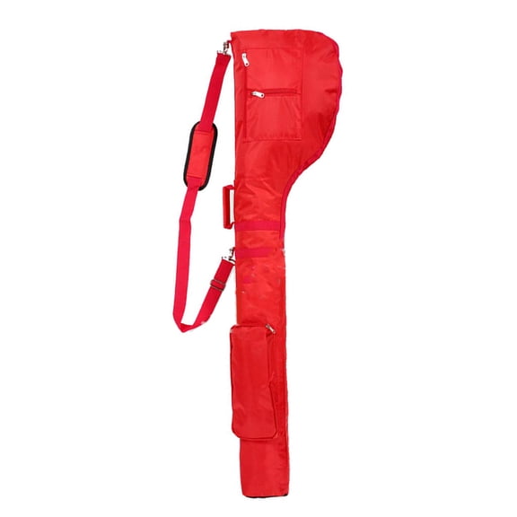 Lightweight Golf Sunday Bag Foldable Practice Golf Bag Driving Range Carrier Waterproof Training Case for Men & Women
