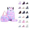 thumbnail image 1 of Lightweight Gradient School Backpack For Girls 3 Piece Elementary To Middle School Daypack With Pretty Day Tripper Design, 1 of 3
