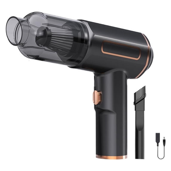 Lightweight Hand Vacuum with Powerful Suction, Cordless Dust Remover Car Cleaner