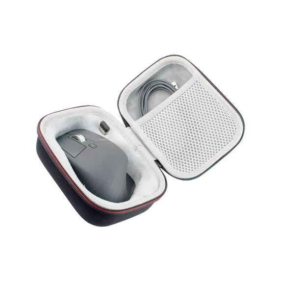 Lightweight Hard Travel Mouse Case for MX 3 Performances Mouse Carrying Bag Pouch Case with Hand Straps