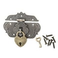 thumbnail image 1 of Lightweight Hasps Lock Secure Jewelry Storage Lock Simple use & long Service Lock Vintage Lock for Jewelry Storage, 1 of 21