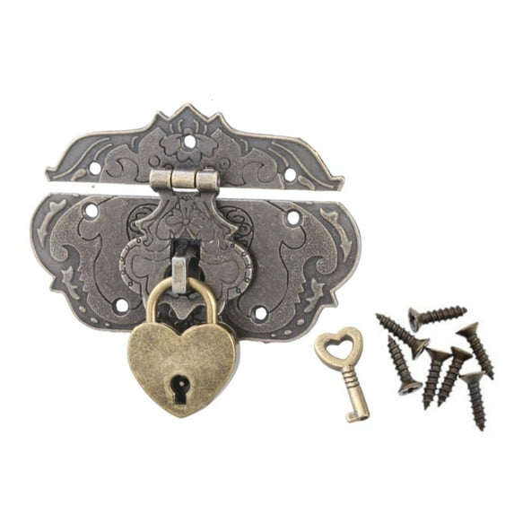 Lightweight Hasps Lock Secure Jewelry Storage Lock Simple use & long Service Lock Vintage Lock for Jewelry Storage