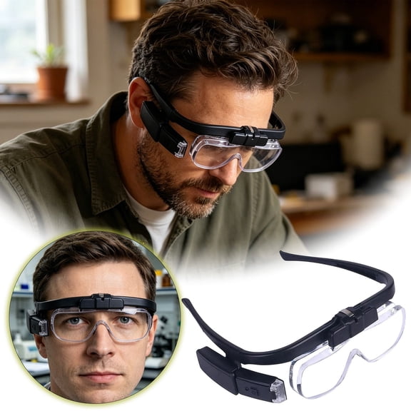 Lightweight Headset Eyewear Magnifier For Precision Tasks In – Hands And Magnification For Fine Work 11in1 Screwdriver Cmcf920b Precision Screwdriver Set College Girl Computer Screw Driver Pick Set
