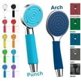 thumbnail image 1 of Lightweight High-Pressure Handheld Shower Head with Powerful Shower Spray in Multiple Vibrant Colors (ARCH-KHAKI), 1 of 8