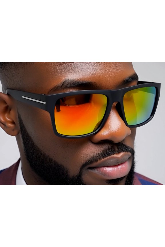 Lightweight High Quality Square Sports Sunglasses FIRE