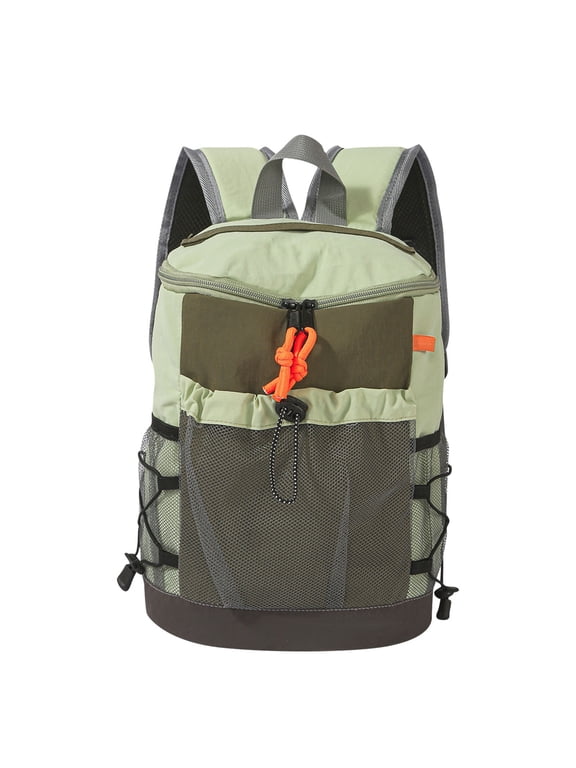 Lightweight Hiking Backpack, 12.6X8.66 in Packable Travel Backpack with Mesh Pockets, Waterproof Outdoor Daypack, Foldable Cycling Backpack for Camping Climbing Running and Daily Outdoor Activities
