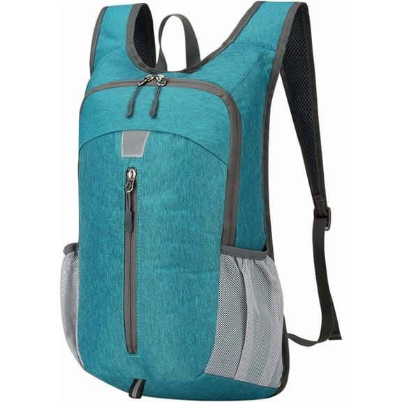 Lightweight Hiking Backpack,Water Resistant Foldable Small Packable Daypack for Women and Men Travel Camping Outdoor. (Grey)