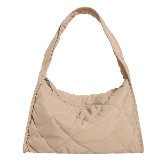 Lightweight Hobo Bags for Women Quilted Padding Puffer Tote Bag Satchel Purse Large Capacity Shoulder Bag Trendy 2023
