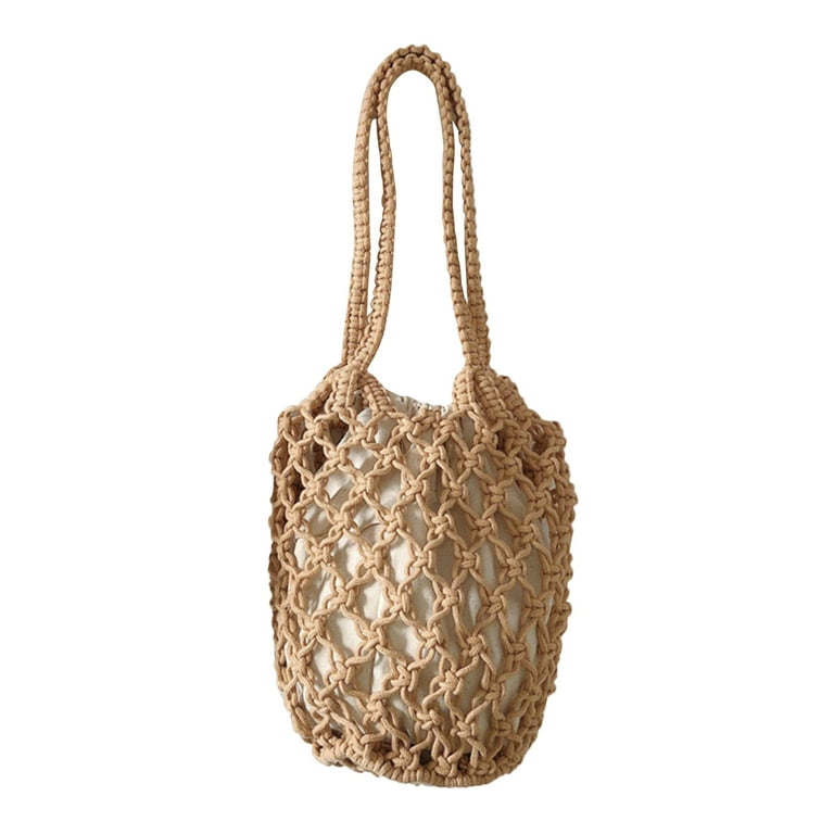 Fishnet bucket bag hot sale