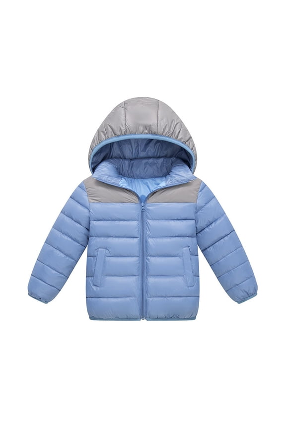 Lightweight Hooded Winter Padded Jacket with Pockets, Full-Zip Closure, Warmth-Enhancing Design for Active Outdoors in Cold Weather