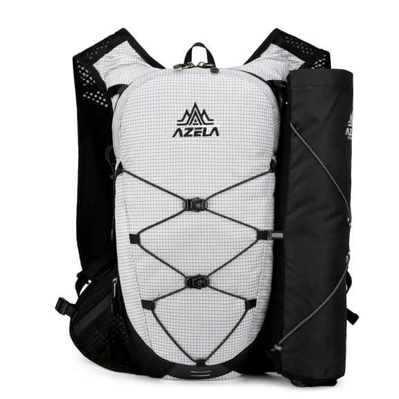 Lightweight Hiking Cycling Hydration Backpack, Running Water Bladder Pack with Water Bottle Holder for Outdoor Sports