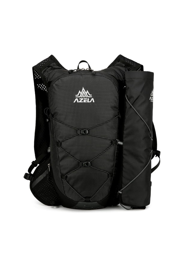 Lightweight Hiking Cycling Hydration Backpack, Running Water Bladder Pack with Water Bottle Holder for Outdoor Sports