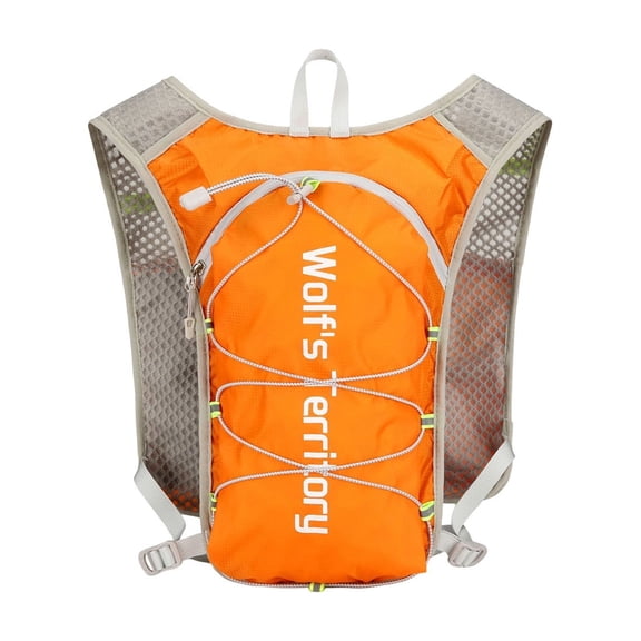 Lightweight Hydration Backpack with Leakproof Bladder Running Cycling Hiking Daypack Clear Outdoor Water Pack