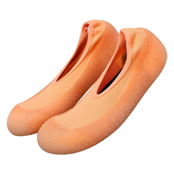 Lightweight Indoor Athletic Sneakers for Women - Silent Gym Shoes with Sole Absorbing Soft Bottom for Jumping Yoga and Fitness Activities