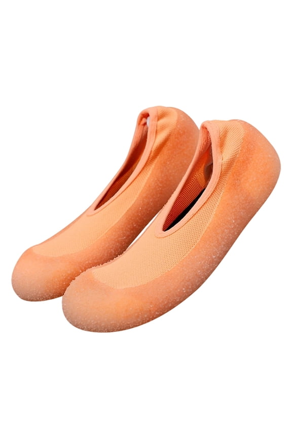 Lightweight Indoor Athletic Sneakers for Women - Silent Gym Shoes with Sole Absorbing Soft Bottom for Jumping Yoga and Fitness Activities