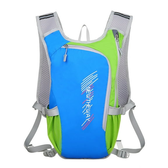 Lightweight Insulated Waterproof Hydration Backpack With Bladder, Reflective Stripes, Unisex For Running Hiking Cycling Camping Outdoor Travel