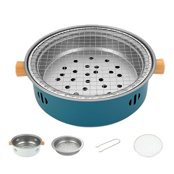 Lightweight Iron BBQ Grill With Rapid Heating Technology Detachable Barbecue Set