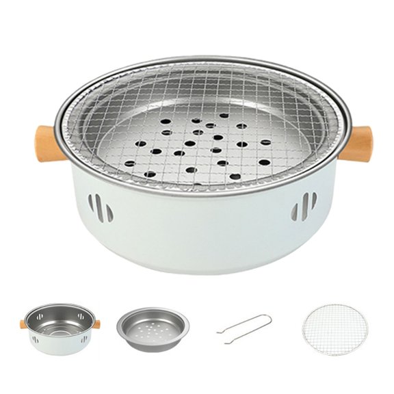 Lightweight Iron BBQ Grill With Rapid Heating Technology Detachable Barbecue Set