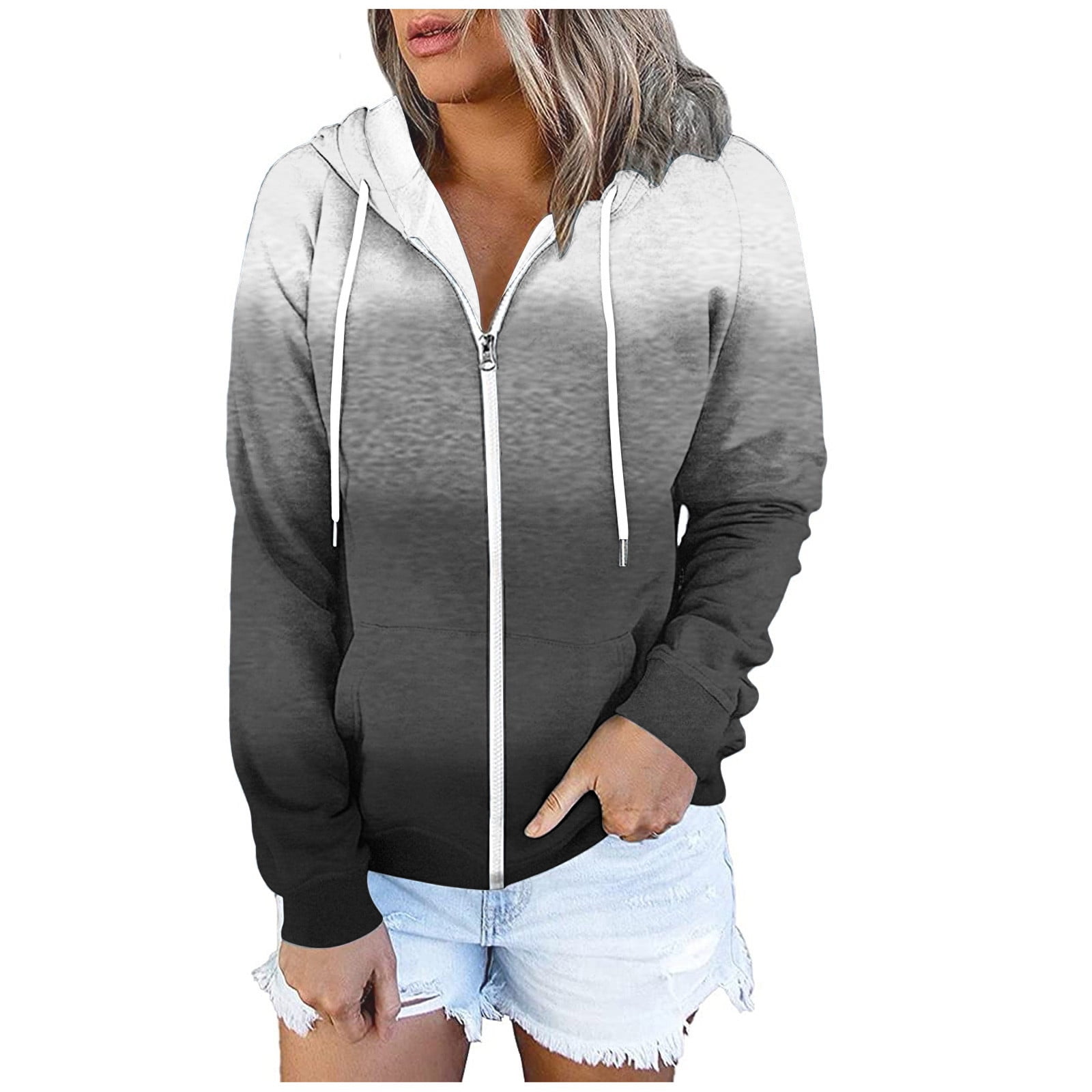Lightweight Jacket Women No Hood Jacket Coat for Women Fashion Long