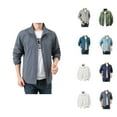 thumbnail image 1 of Lightweight Jackets for Men 2025 Long Sleeve Windproof Sun Protection Breathable Outdoor Zip Up Jacket with Pockets, 1 of 6
