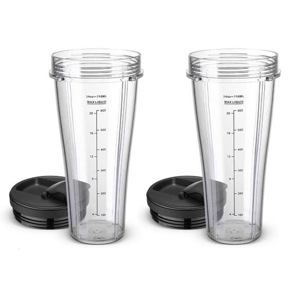 Lightweight Juice Container Plastic Juicing Machine Part 24OZ Plastic Juice Cup Plastic Texture for SS101 SS300 SS351