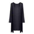 thumbnail image 1 of Lightweight Knit Cover Up For Women Breezy Long Sleeve Cardigan Perfect For Summer Layering And Sun Protection, 1 of 6