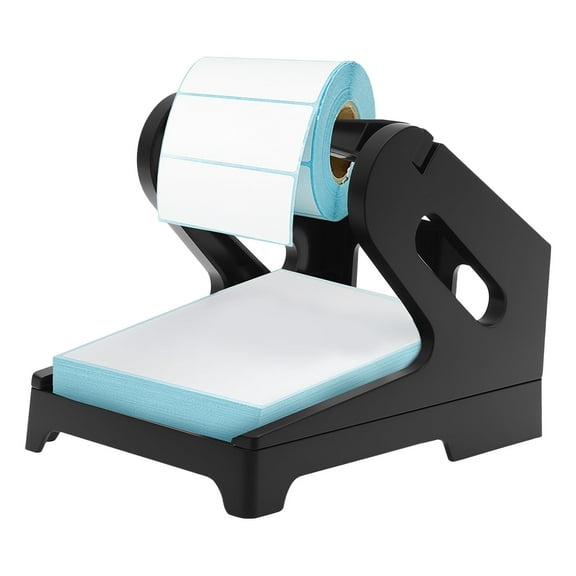 Lightweight Label Holder Space Saving Sticker Roll Holder Easy to Install Label Roll Stand for Home Office Desktop Workspace