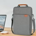 thumbnail image 1 of Lightweight Laptop Bag for 13-15.6 Inch MacBook/HP/Dell, Water-Resistant Sleeve with Shoulder Strap, Multi-Pocket Organizer, Fits Most Notebooks + Accessories, 1 of 6